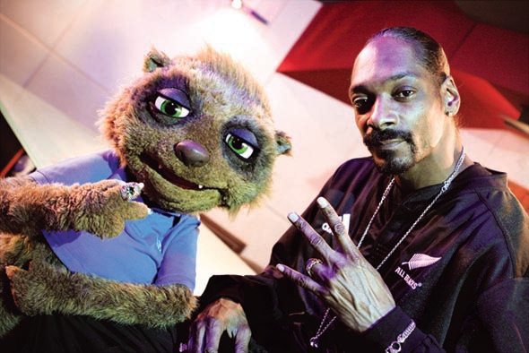Snoop and Rico recording studio